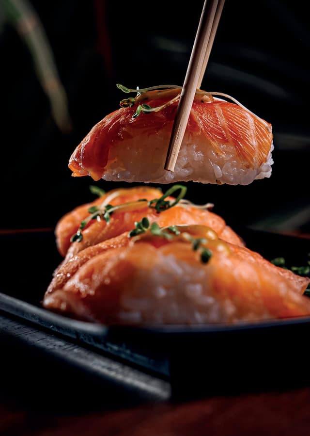 Nigiri łosoś